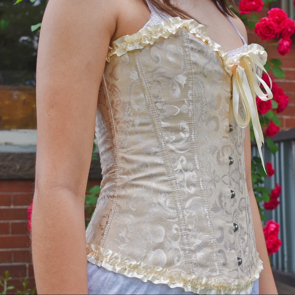 Pearl Lace Corset